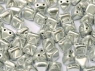 PYR6-27000 Labrador Full (Silver) Pyramid Bead Studs 6x6 mm - 50 x
