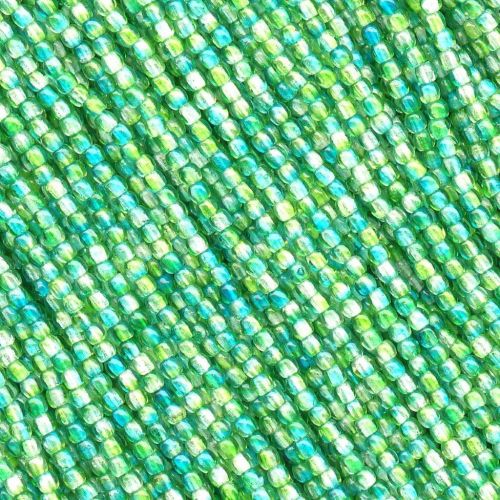RB2-00030/48010 Crystal Jungle Emerald/Chrysolite Round Beads 2 mm - 600 x * BUY 1 - GET 1 FREE *