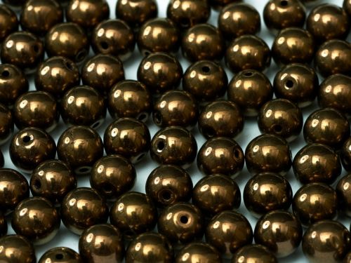 RB3-23980/14415 Antique Bronze Round Beads 3 mm - 100 x
