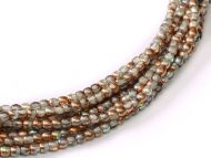 RB2-00030/98533 Crystal Rainbow Copper Round Beads 2 mm - 600 x * BUY 1 - GET 1 FREE *