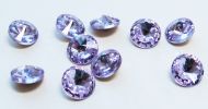 R08 Violet Rivoli 8 mm SS39 Preciosa - 6 x