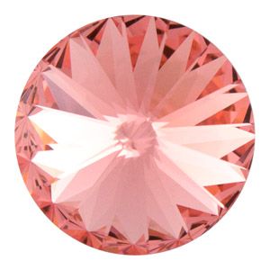 1122 Rose Peach Rivoli 14 mm Swarovski