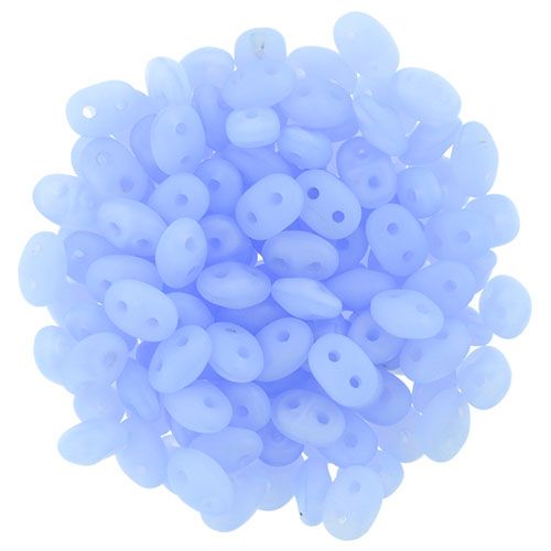 SD-31010/84110 Matte-Opal Sapphire SuperDuo Beads