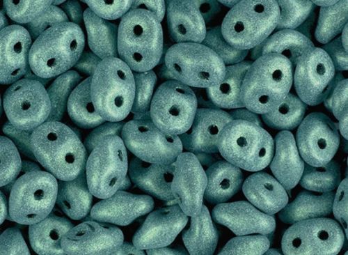 SD-79051 Polychrome - Green SuperDuo Beads