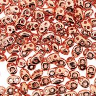 SD-CP Copper Plate SuperDuo Beads - 5 grams