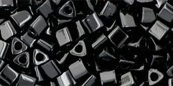 TG-08-0049 Opaque Jet Triangle 8/0 Toho * BUY 1 - GET ONE FREE *