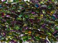 TLH-00030/95000 Magic Orchid Iris Tila Half Miyuki