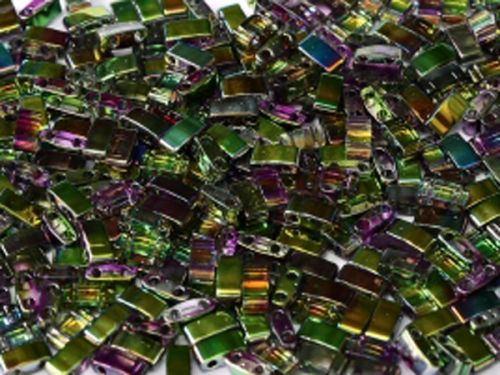 TLH-00030/95000 Magic Orchid Iris Tila Half Miyuki