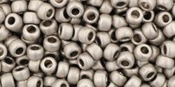 TR-08-0566 Metallic-Silver-Frosted Antique Silver 8/0 Toho