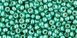 TR-15-PF0561 Permanent Finish - Galvanized Green Teal 15/0 Toho