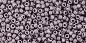 TR-11-Y0626 Hybrid Sueded Gold Opaque Lavender 11/0 Toho