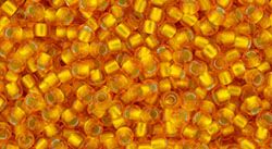 TR-15-0030F Silver-Lined Frosted Light Hyacinth 15/0 Toho