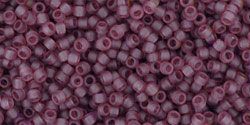 TR-15-0006BF Transparent-Frosted Medium Amethyst 15/0 Toho