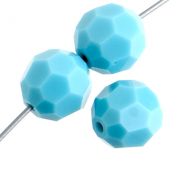 PR04 Turquoise 4 mm Round Preciosa - 24 x