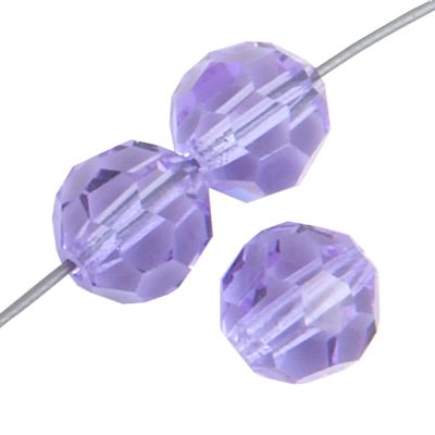 PR04 Violet 4 mm Round Preciosa - 24 x