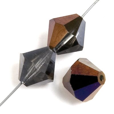 Zairite 3 mm Bicone Preciosa - 50 x