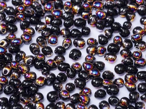 DP-0401/29500 Black Sliperit Drop Miyuki